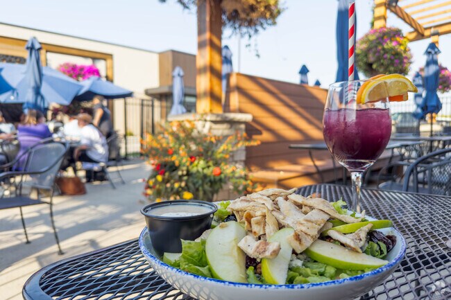 The Tap House West End has an outdoor patio in the warmer months.