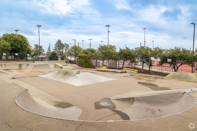 Millbrae Skate Park has tons of terrain for Highlands skaters.