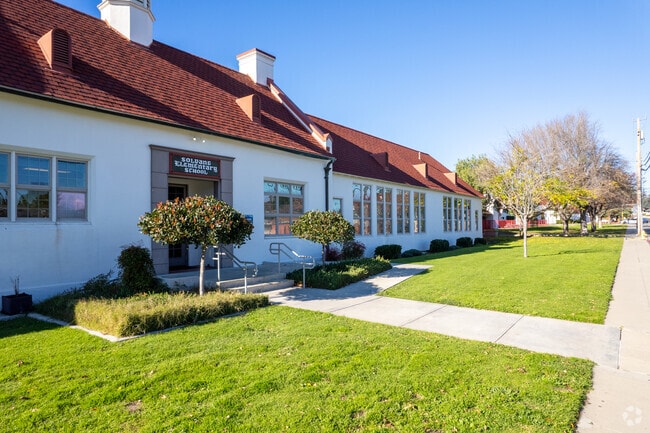 Solvang Elementary School is walkable to most homes in the area.