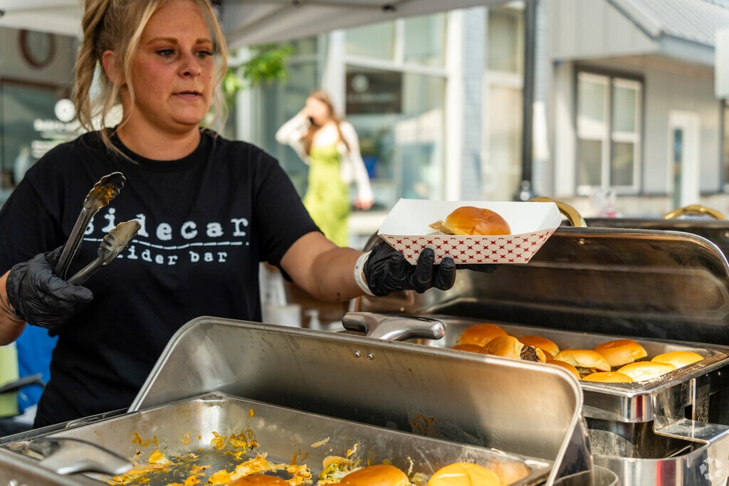 If you leave the Taste of Brighton hungry, you have only yourself to blame.