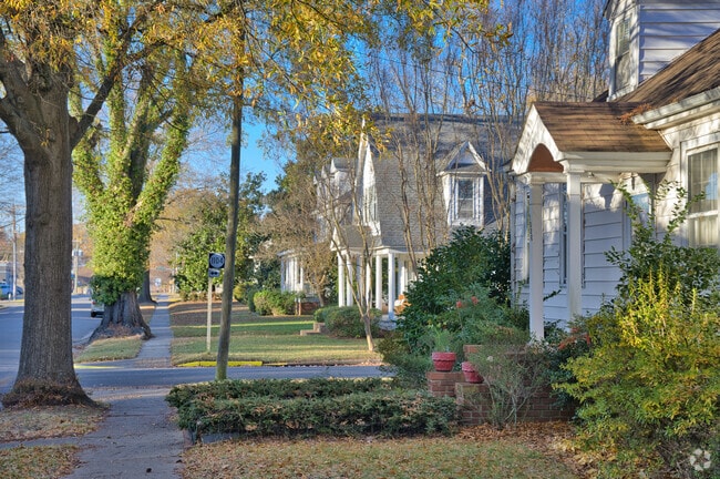 Quiet, tree-lined streets with comfortable homes make up the community of West Point.