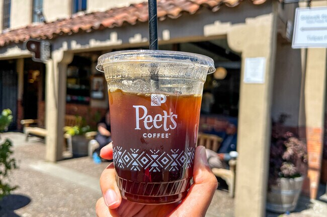 You can swing by Peet's Coffee for a cold brew coffee.