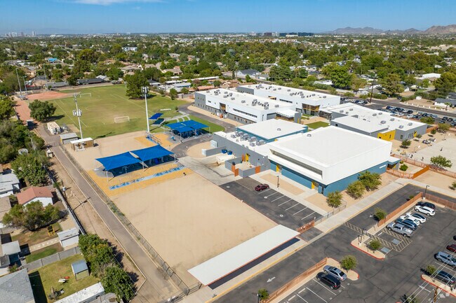 Monte Vista Elementary School is in a quiet Phoenix neighborhood.