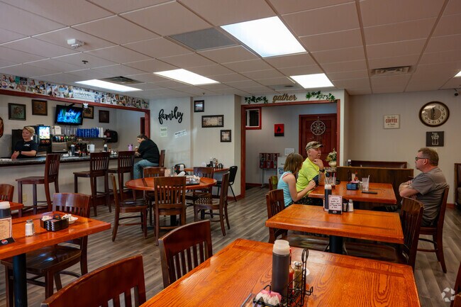 The Fairmont Diner keeps dining casual and friendly.