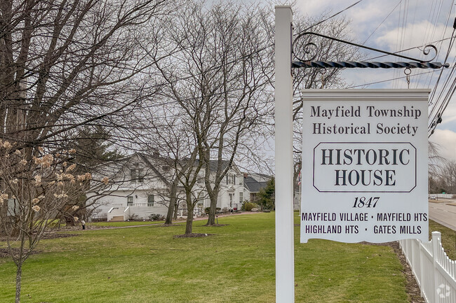 Mayfield places great importance on its history and boasts its own Historical Society.