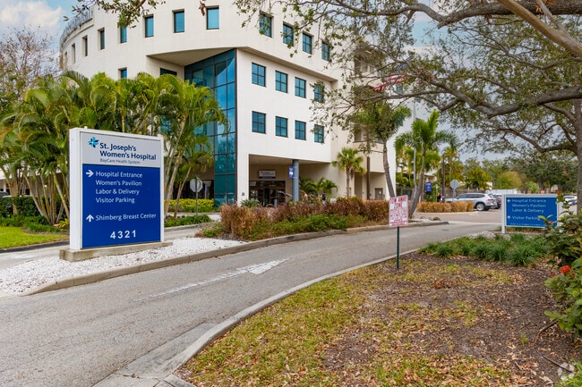 St. Josephs Hospital is one of the larger employers near Riverview.