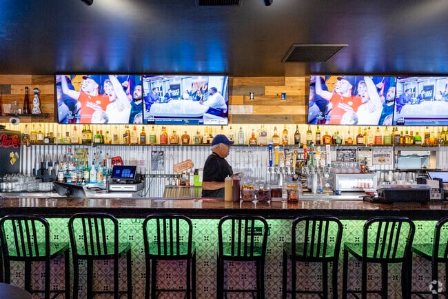 Stop by The Neighborhood in Roberts for an after-work drink.