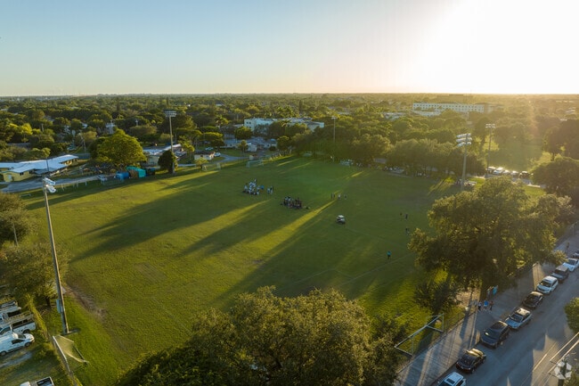 Terra Environmental Institute aerial context view.
