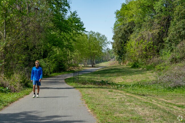 Serenity, quiet and beautiful old growth draw visitors to the Irwin Creek Greenway.