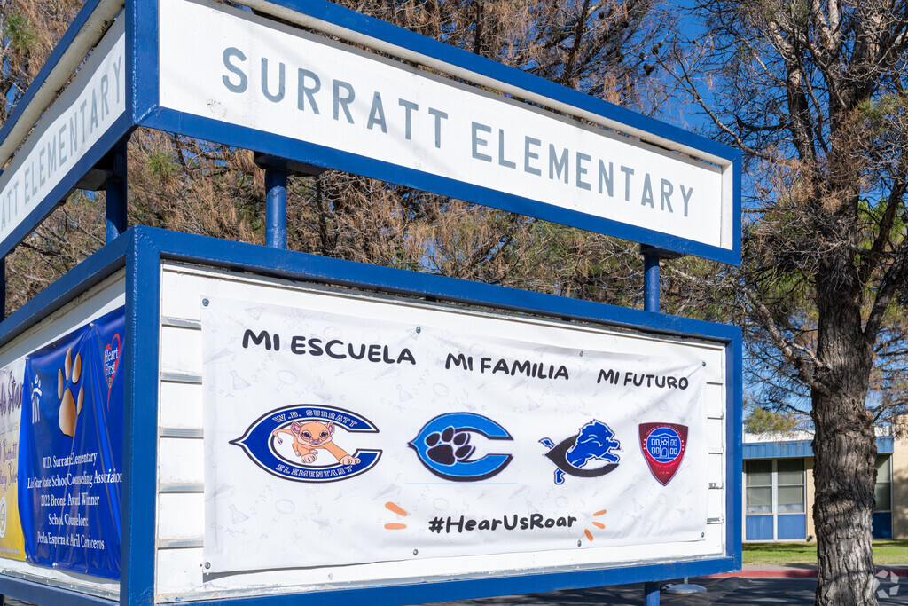 W. D. Surratt Elementary School, a vibrant community where each cub is encourage to shine.