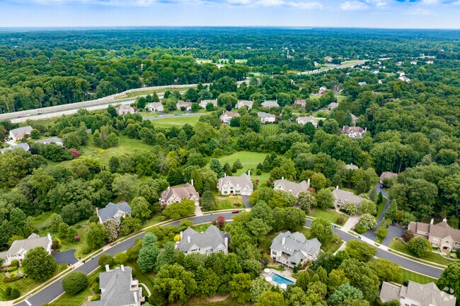 North Reston is intermingled with nature yet close to high end stores and fine dining.