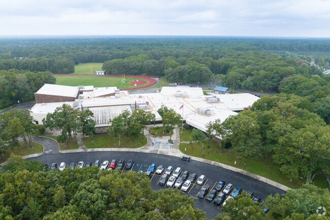 NID 537931 Albert G. Prodell Middle School sits near Route 25a and William Floyd Parkway.