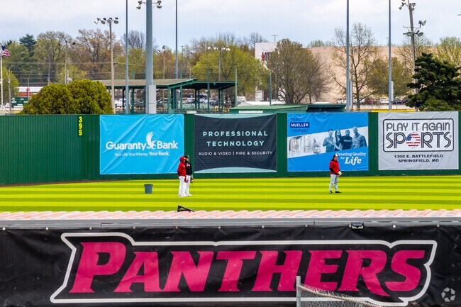 Drury University baseball plays home games at Mark Worley Field at Meador Park.