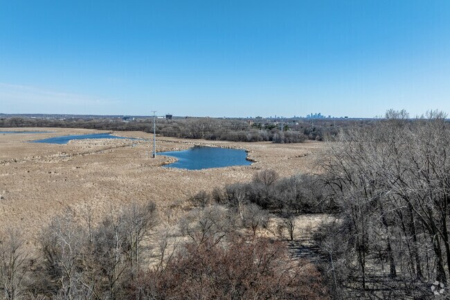 Palmer Lake provides the West Palmer Lake neighborhood an oasis of nature in the heart of the suburbs.