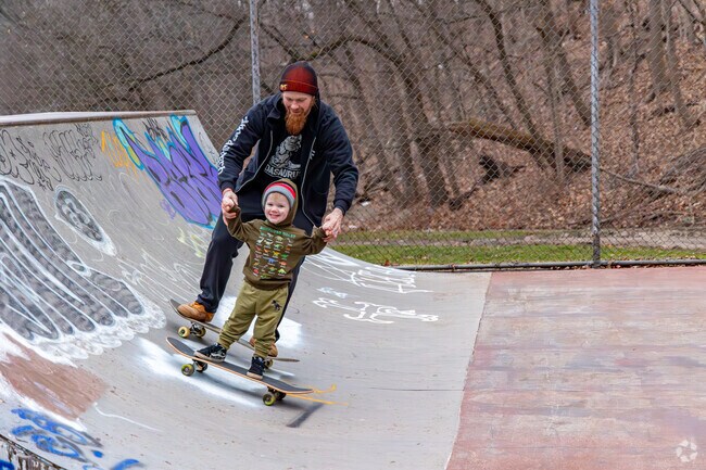 Teach the little ones how to skateboard at McKinley Skate Park in Beltzhoover.