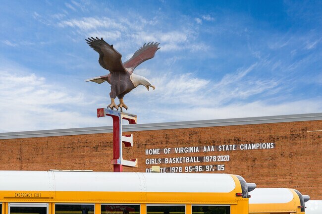 Edison High School is the home of the Eagles.