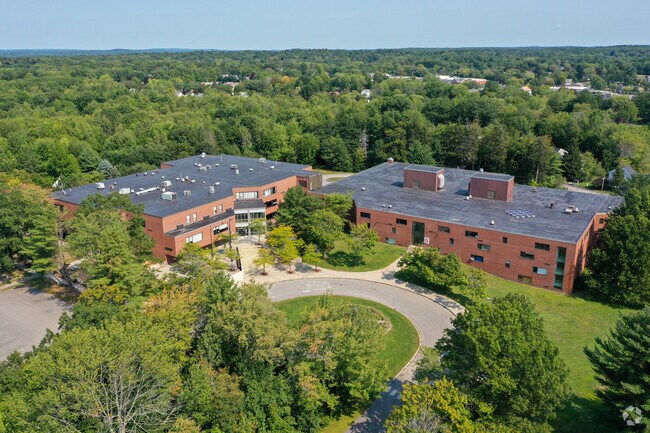 Casco Bay High in North Deering encourages students to break away from the mold and not run.