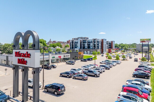 The Miracle Mile Shopping Center is serves neighborhoods west of the downtown center.
