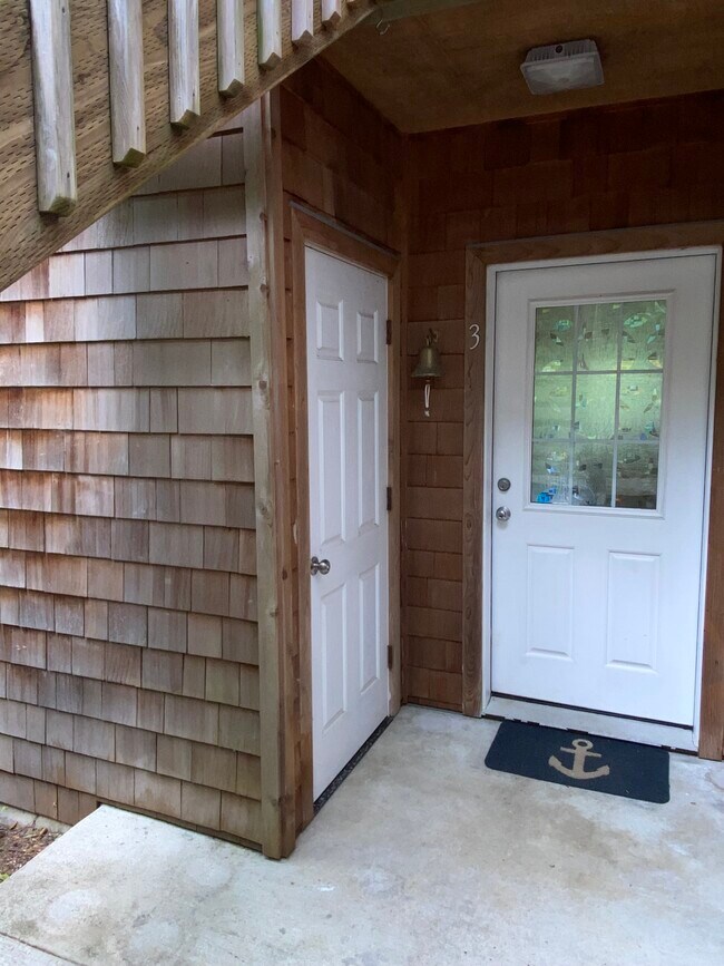 End Unit, #3, Front Door and Storage Closet