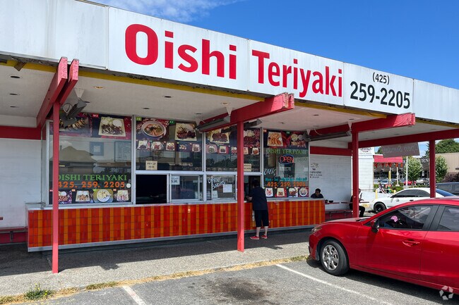 Try out Japanese cuisine at Oishi Teriyaki in Riverside.