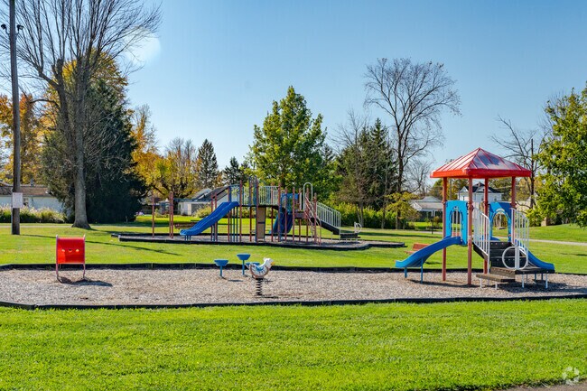 Mount Orab Park has a playground for local children.
