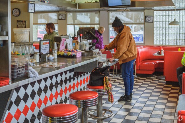 The Fleetwood Diner is a great spot to stop for lunch in Clifford Park during your lunch break,.