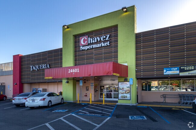 Locals in Mission-Foothill do their grocery shopping at Chavez Supermarket.