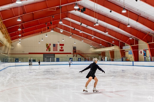 Many Kemp Mill residents participate in programs held at the Wheaton Ice Arena.