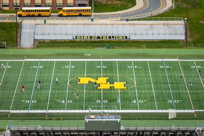 Sporty kids will love attending North Hunterdon High School, Bethlehem, Annandale, NJ.