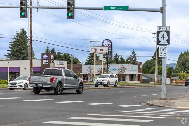 Ocean Beach Highway connects Northlake-Corman to the rest of Longview.