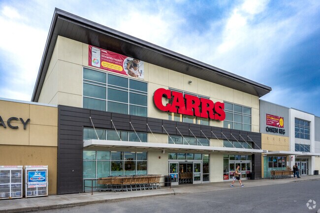 Grocery options nearby South Addition include a Carr’s south of the neighborhood.