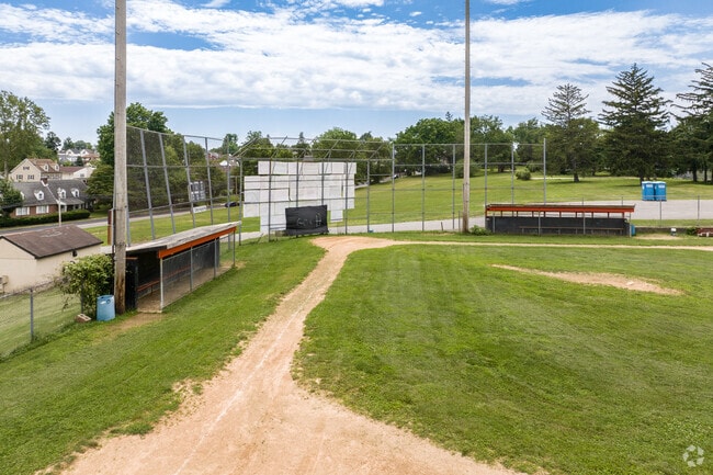 Playing under the lights at Clifton Heights Athletic Fields makes one feel like a big leaguer.