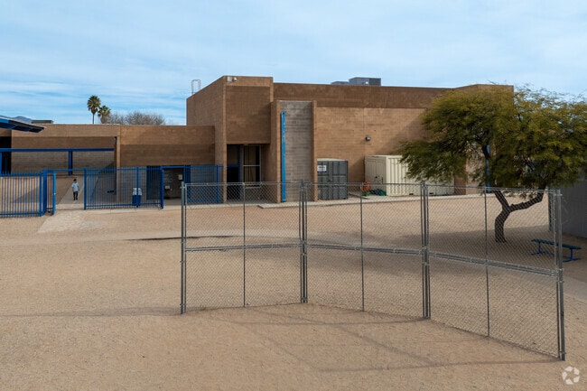 There's plenty of different playground equipment for students to enjoy at Acacia.