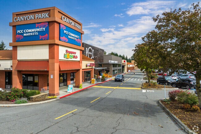 Treat yourself to a day of shopping at Canyon Park in Thrasher’s Corner-Red Hawk.