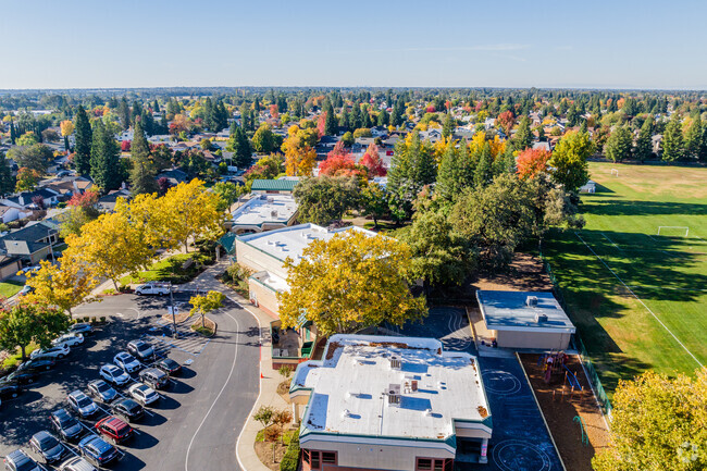 Kids love the spacious grounds at Heritage Oak Elementary School in Roseville.