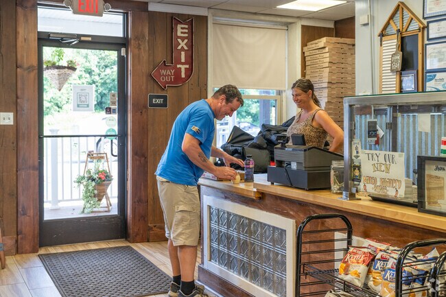 Pizza Mia in East Brandywine serves the neighborhood their favorite pizza pies and slices.