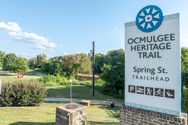 The Ocmulgee River basin in Macon was home to the Mississippian culture.