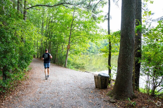 Residents of Sedgefield can take advantage of Sandy Bottom Nature Park's trails.