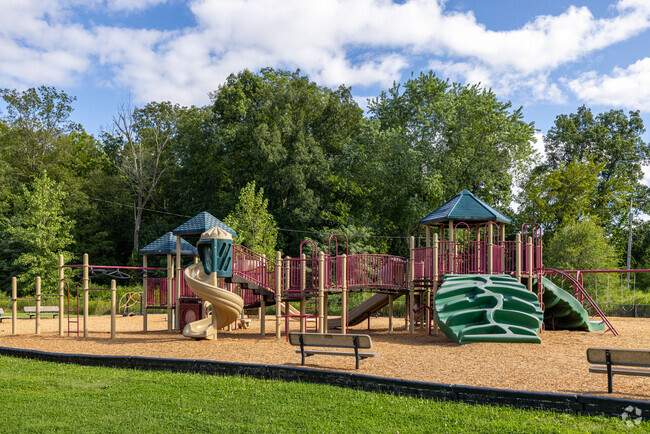 Your kids will never want to leave the playground at Overlook Primary School.