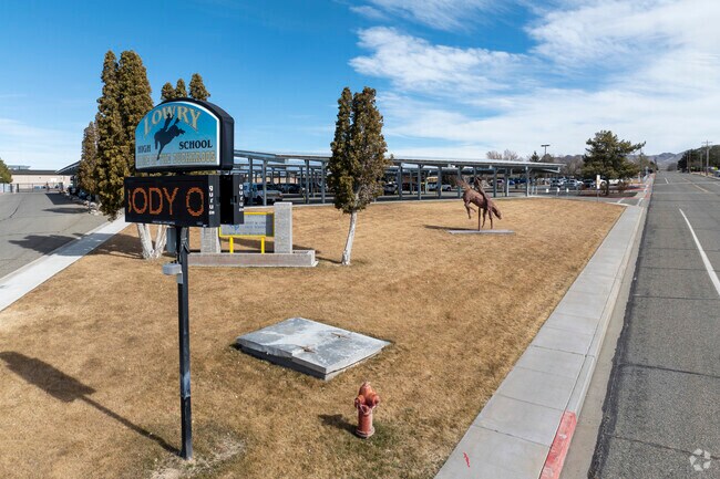 Lowry Highschool, Home of the Buckaroos in Winnemucca, Nevada.