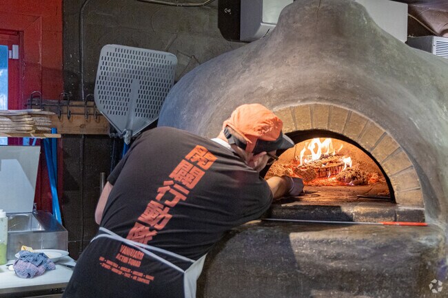 Pizzeria La Gitana in Yelm offers wood-fired pizza and Italian specialties.
