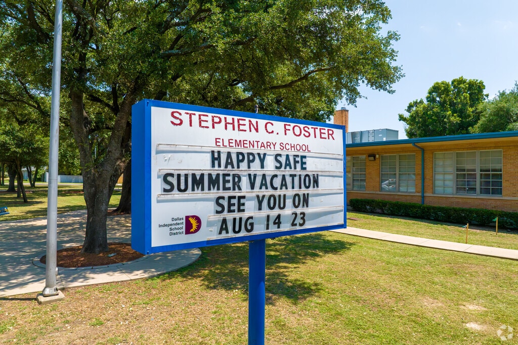 Start your academic journey at Stephen C Foster Elementary in Dallas, TX.