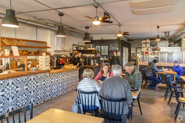 White Salmon Bakery is a fun local spot to grab a quick bite to eat.