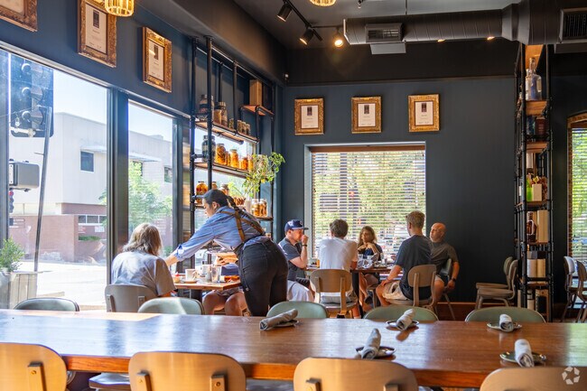 Residents of Cedar Lake love going to Glenn's Cafe in downtown.