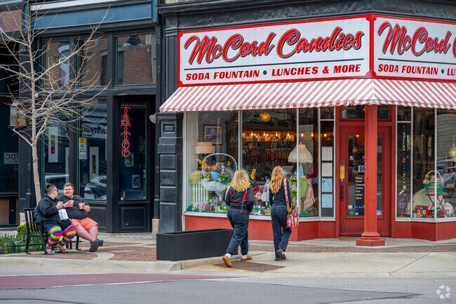 McCord Candies, in downtown Lafayette, is where Cross Point residents head for a sweet treat.