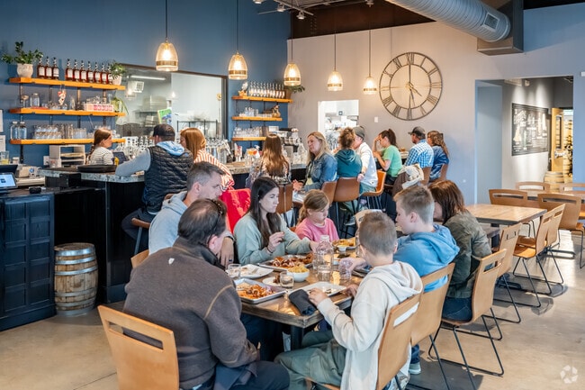 The Fraser Valley Distillery is a popular spot for delicious food and its variety of spirits.