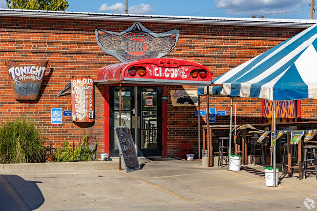 A Little BBQ Joint is a family owned business that offers delicious mouth-watering BBQ.