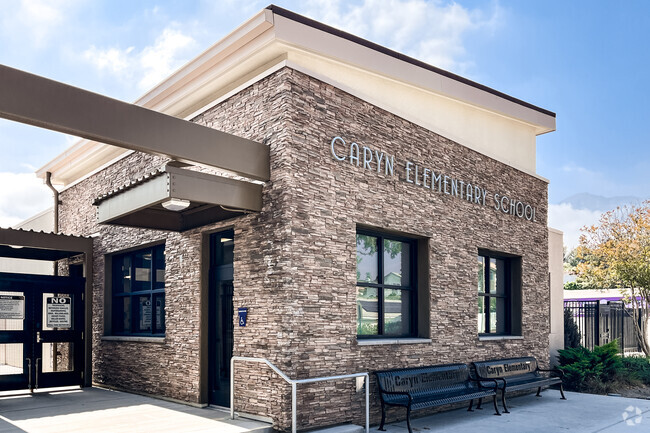 Caryn Elementary of Alta Loma has a modern campus.