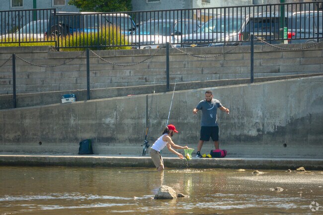 Sportsmen will enjoy fishing along the River Raisin, which runs through downtown Monroe.
