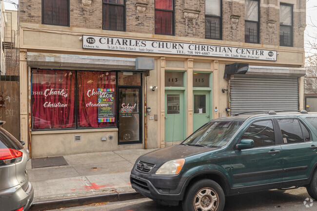 Charles Churn Christian Academy has grades Prekindergarten-12.